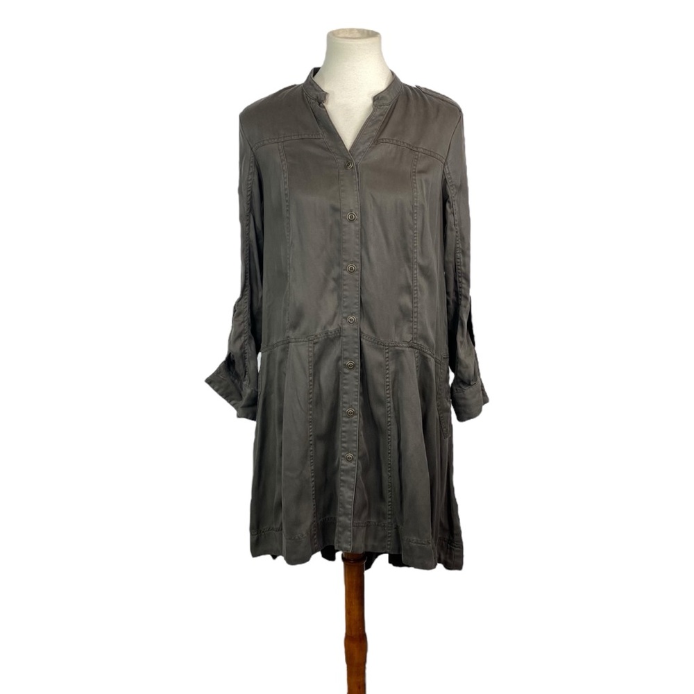 Woman’s Holding Horses button down shirt dress size 2